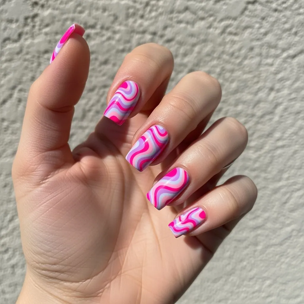Neon Pink Y2K Vibes